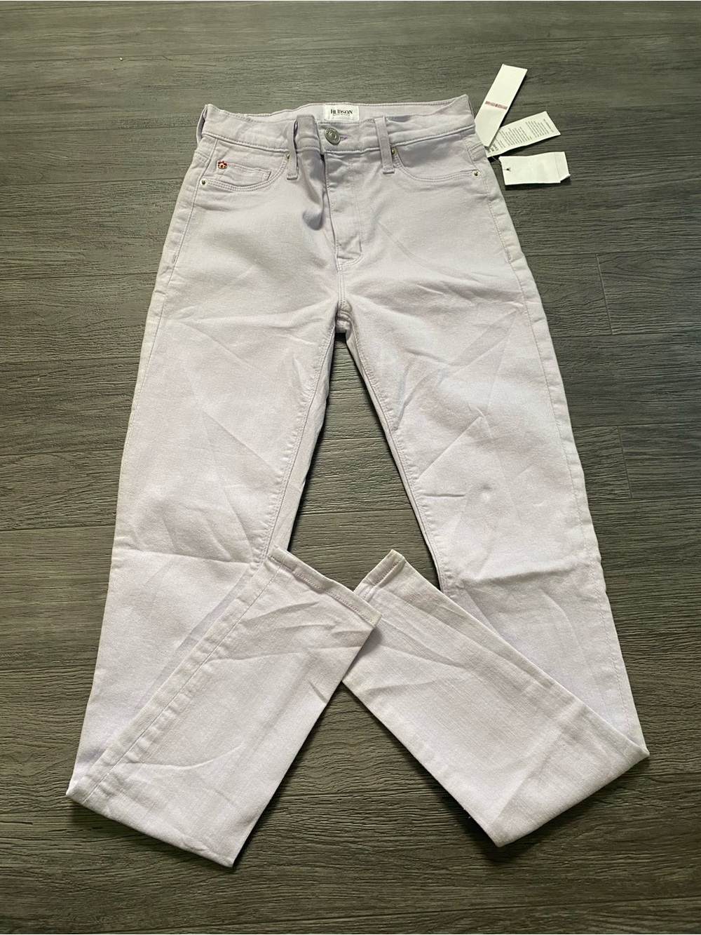 Hudson Jeans Skinny in Pale Lavender